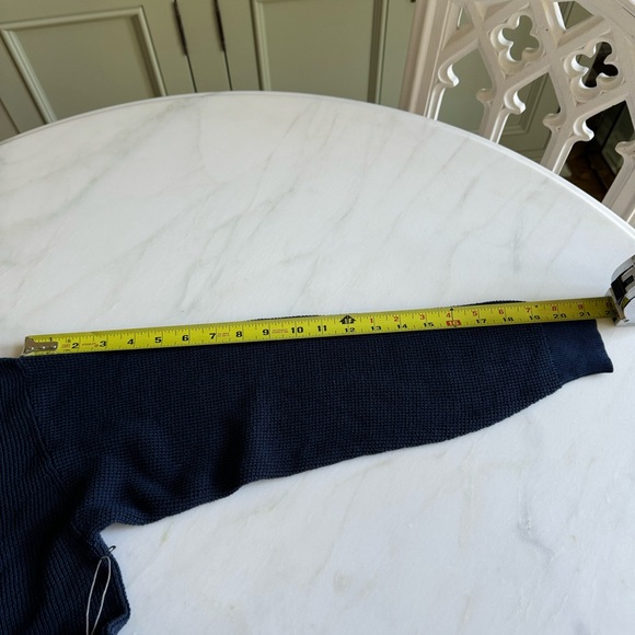 Margaret O’Leary Thermal Kanga Hoodie Navy Sz XS - Picture 10 of 10